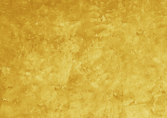 vintage golden cement background with gradient abstract texture. 