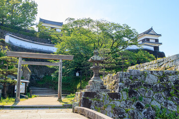 Obraz premium 臼杵城跡 大分県臼杵市 Usuki Castle Ruins Ooita-ken Usuki city