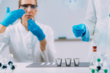 Olfaction or sense of smell research in olfaction Laboratory.