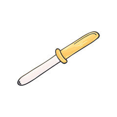 Vector icon in hand draw style. Image isolated on white background