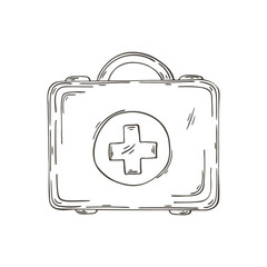 Vector icon in hand draw style. Image isolated on white background