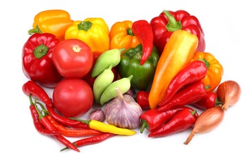 Colorful peppers.