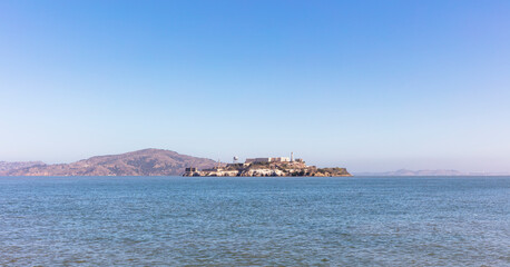 Alcatraz Island in the day, San Francisco, California, USA