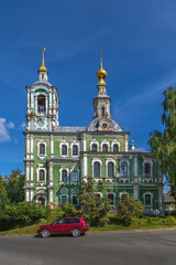 Fototapeta na wymiar Martyr Nikita Orthodox Church, Vladimir, Russia