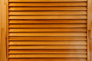 Vent door pattern. Wooden door and window shutter for background texture. Wooden doors.
