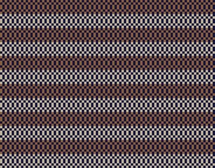 Brown Christmas Fair Isle Seamless Pattern Background