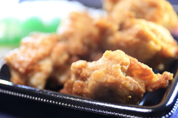 Fried chicken and rice from Japan