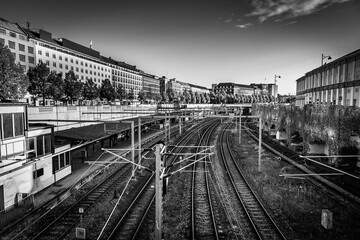 Copenhagen train tracks