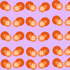 seamless pattern with halloween pumpkins