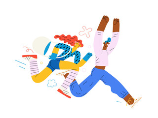 Discounts, sale, promotion. Flat vector modern illustration