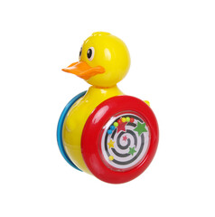  Toy duck isolated on white