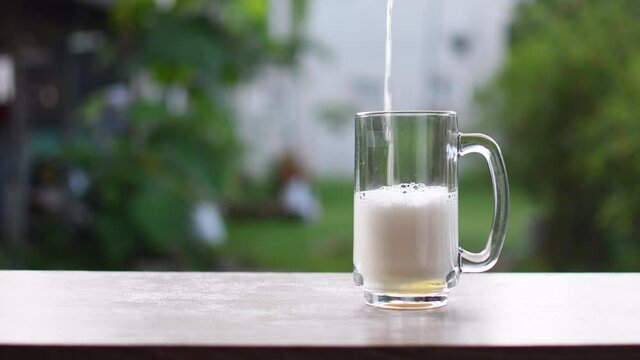 The concept, International Beer Day (IBD) is a celebration on the first Friday of every August founded in 2007 in Santa Cruz, California by Jesse Avshalomov. Closeup, Copy space, Blurred background