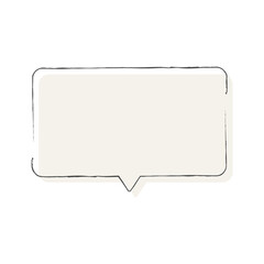 Fototapeta premium 吹き出しイラスト、アイコン（手描きボールペン風、ずらし背景、カラフル）