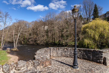 Vigeois (Corrèze, France) - Vieux pont sur la Vézère