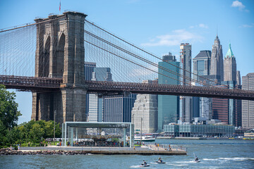 Brooklyn Bridge with Carousel