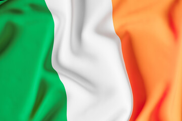 Ireland flag. 3d illustration
