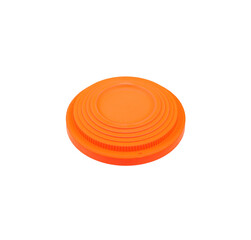Clay targets for shotgun sport trap and skeet. Isolate on a white background.