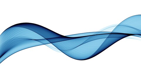 Simple Neon Blue Wave Minimal Modern Elegant Abstract Background
