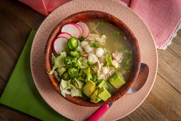 Pozole Verde Mexican Stew - 433281913