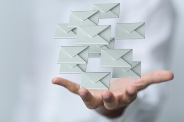 Email Inbox Electronic Communication Graphics Concept