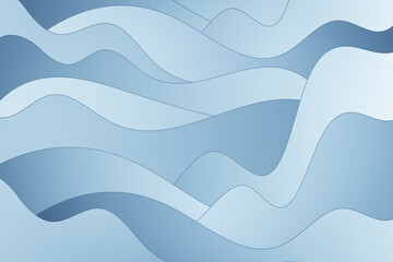 Wavy background. Abstract illustration with waves.