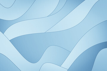 Wavy background. Abstract illustration with waves.
