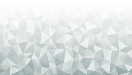 Vector Abstract Polygonal Geometric Triangle Background. Grey geometric pattern. Abstract decorative backdrop can be used for wallpaper, pattern fills, web page background. Triangle surface textures.