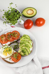 Image with toast.