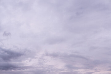 Fototapeta premium A beautiful summertime night sky. Pink clouds.