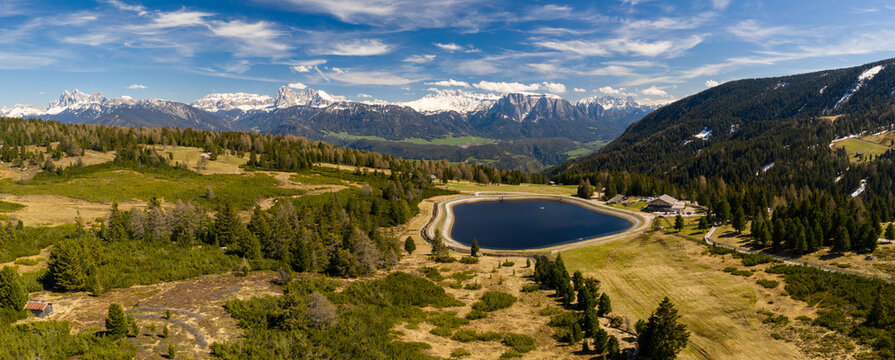 Panorama Alpe di Villandro, Alto-Adige, Dolomiti