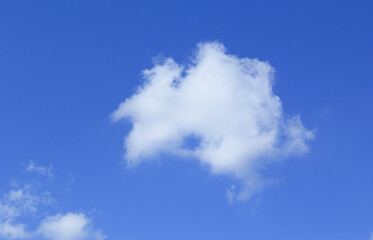 blue sky with clouds