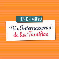 Día Internacional de las Familias