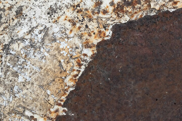 rusty metal background