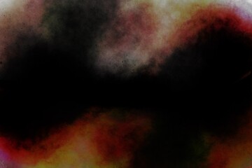 Digital painted abstract coloured background