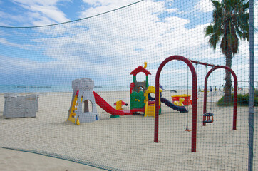 Summer beach games for children