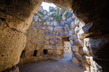 Nuraghe Santu Antine on island of Sardinia