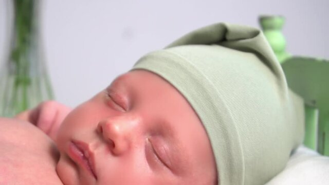 Newborn baby. Newborn boy. Beautiful picture of a child