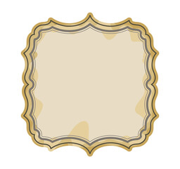 old tag illustration