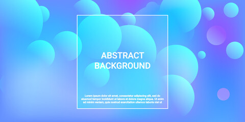 Background picture with balls for banner design.