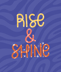 rise and shine phrase