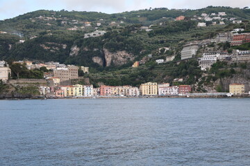 Fototapeta premium View to Sorrento on the Gulf of Naples, Italy