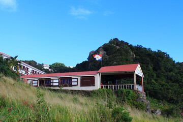 Saba Island in the Caribbean, Dutch West Indies | Saba Island in the Caribbean, Dutch West Indies |...