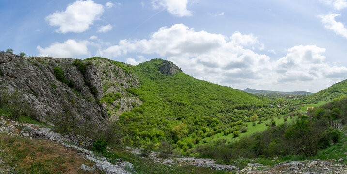 Hiking in Kahetia Georgia region