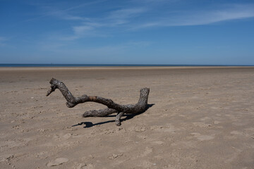 A Scenic view of Ainsdale Sands, Southport, Merseyside, Greater Manchester