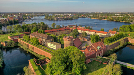Berlin, Zitadelle Spandau, Luftaufnahme vom Mai 2021
