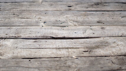 rustic wooden plank as background