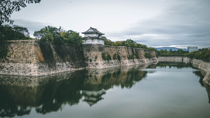 Fototapeta na wymiar Osaka Castle - Japan