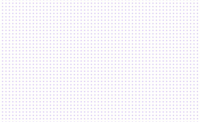 Grid paper. Dotted grid on white background. Abstract dotted transparent illustration with dots. White geometric pattern for school, copybooks, notebooks, diary, notes, banners, print, books