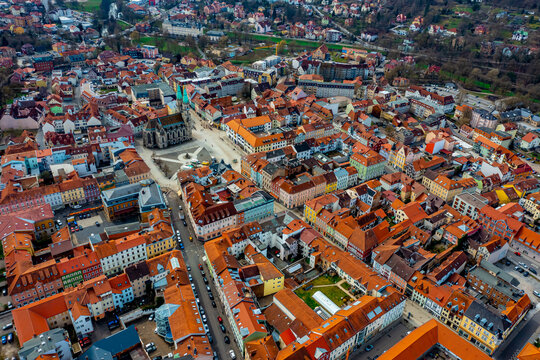 Meiningen aus der Luft | Hochaufl&ouml;sende Luftbilder von Meiningen in Th&uuml;ringen