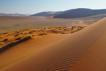 Sand Dunes in Namib-Naukluft National Park, Namibia